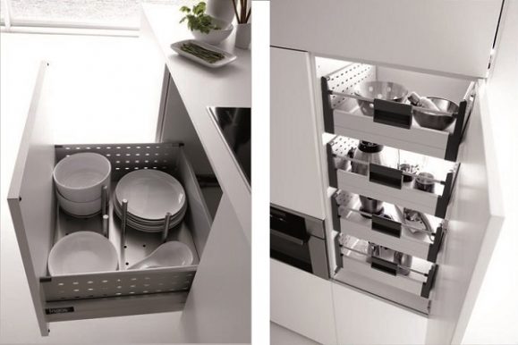 cajones cocina moderna