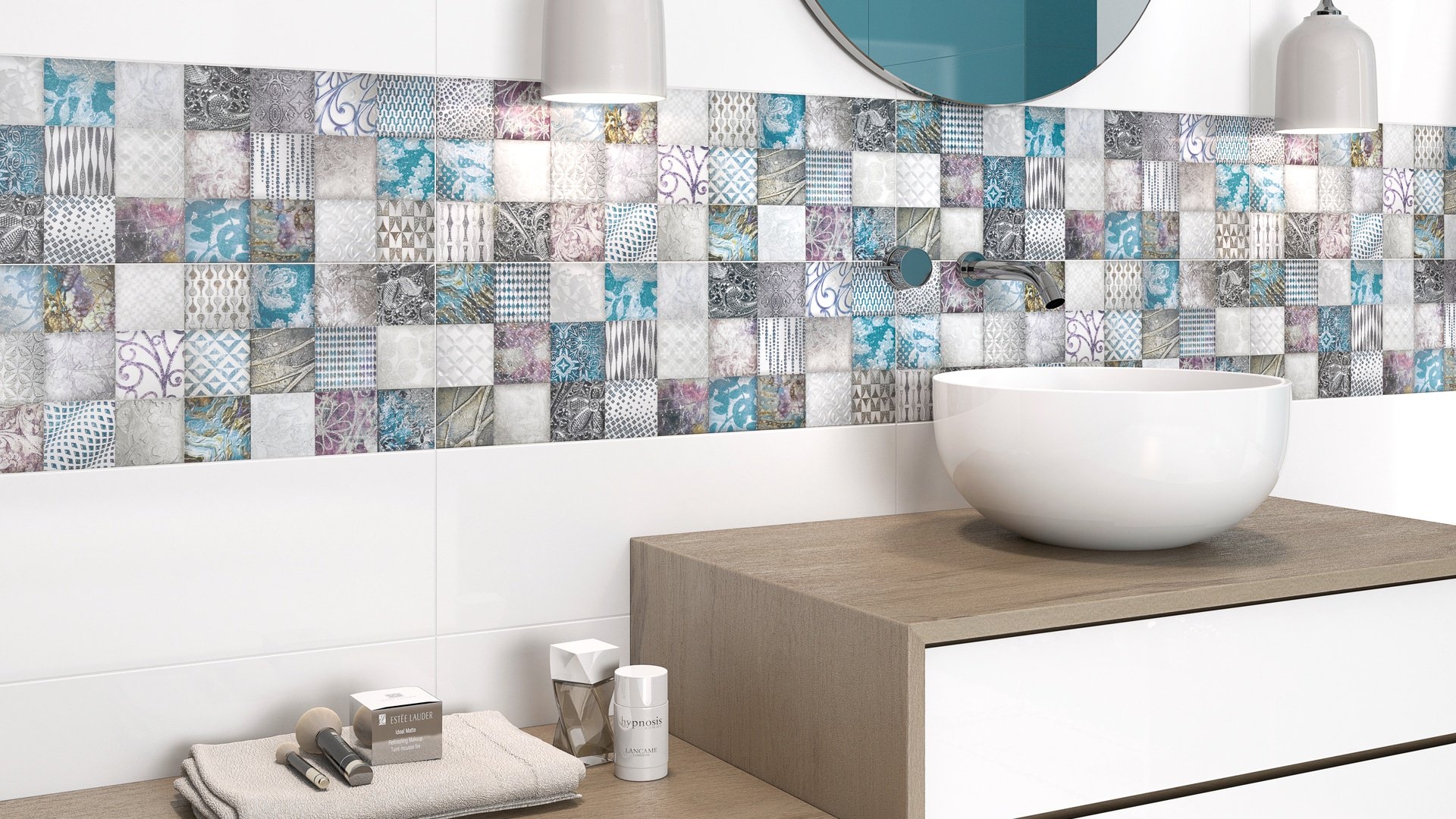 decoración de baldosas de baño Decoración de baños Tendencias 2017 todo lo que debes saber