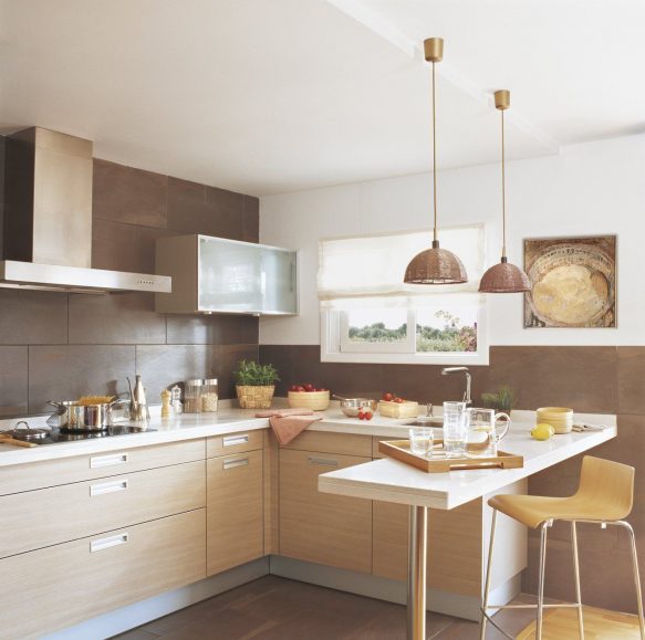 Muebles para una cocina pequeña 10