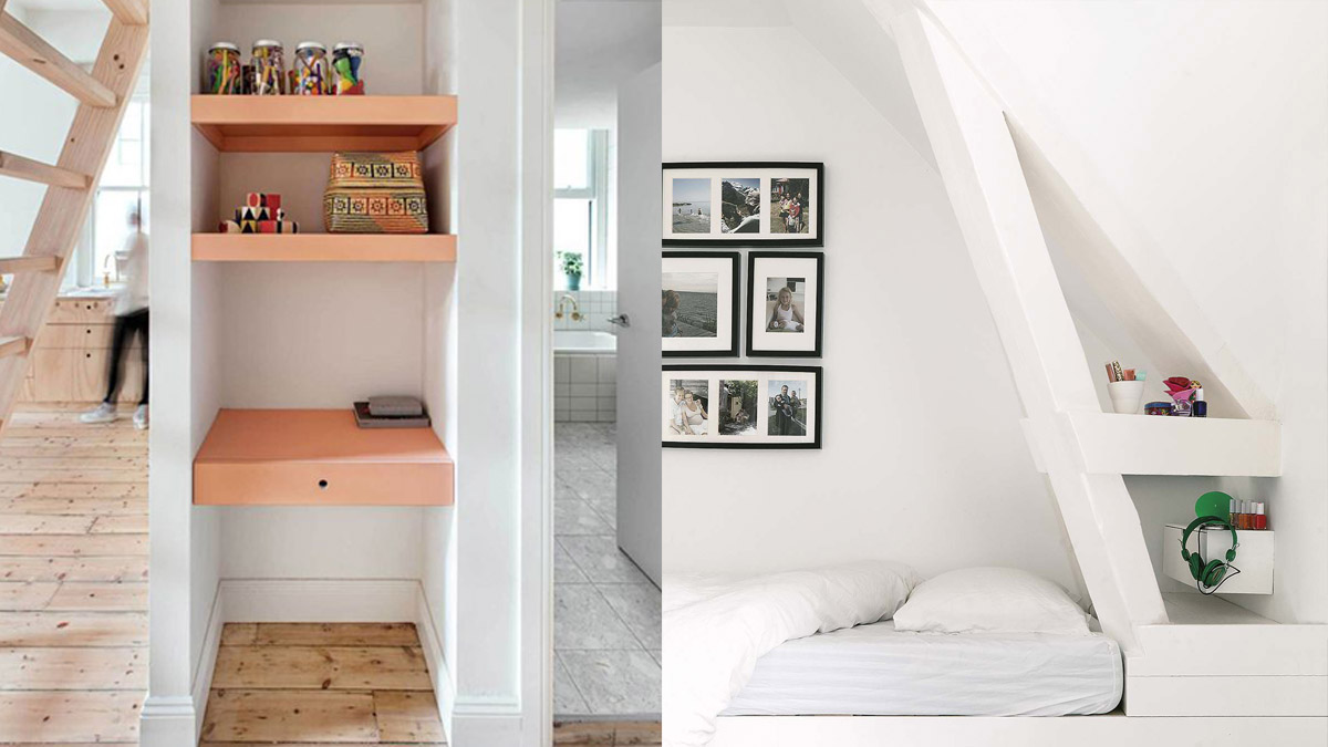 estanterias en huecos para almacenajeestanterias en huecos para almacenaje