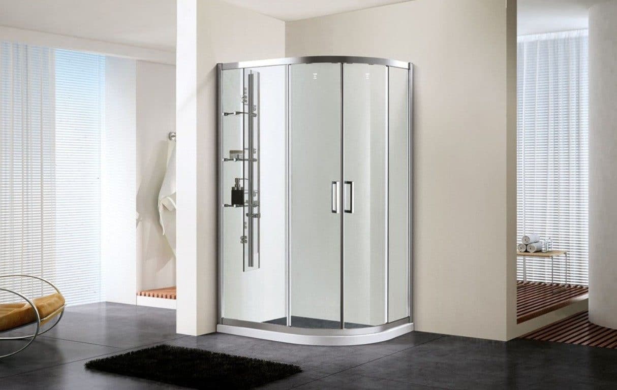 Cómo aprovechar mejor el espacio: platos de ducha semicirculares