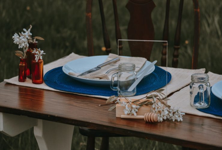 ideas para decorar mesa de invitados