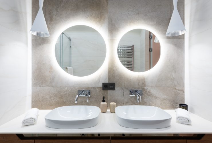 Consejos para iluminar un baño