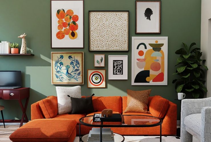 Tips para decorar las paredes de tu casa con cuadros