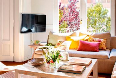 Colgar la televisión