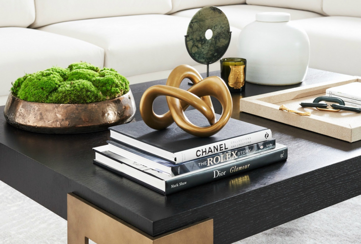 como decorar una mesa de centro con estilo