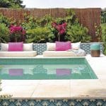 piscina en patio o jardin pequeno