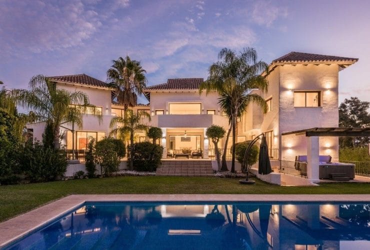 Casas lujosas en la Costa del Sol