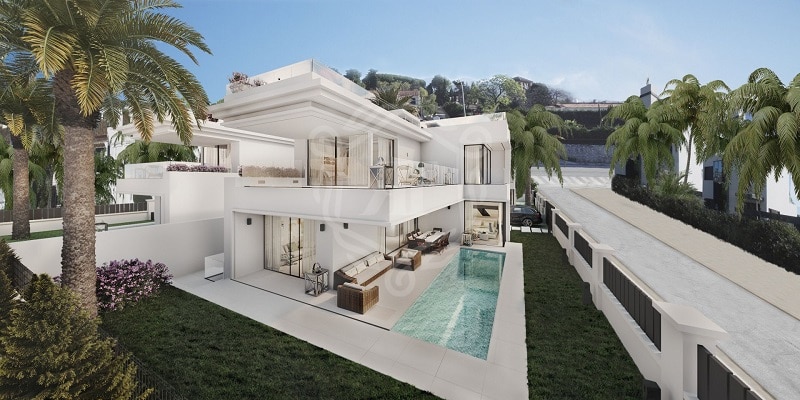 Casas lujosas en la Costa del Sol