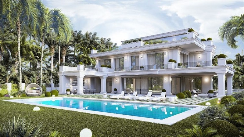 Casas lujosas en la Costa del Sol