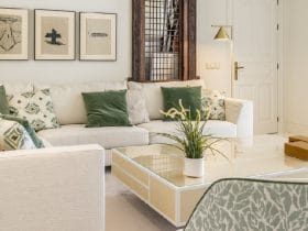 salón sin televisión