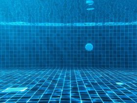 Fondo de la piscina