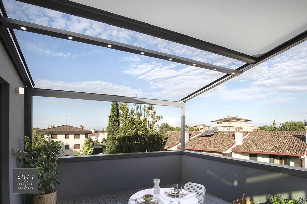 pérgola aluminio