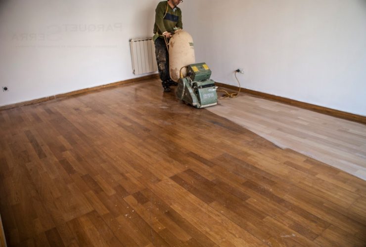 acuchillar parquet
