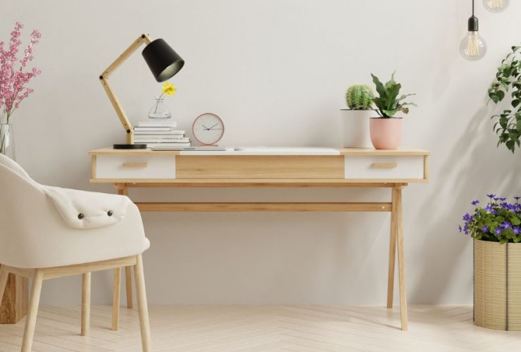 escritorio madera maciza