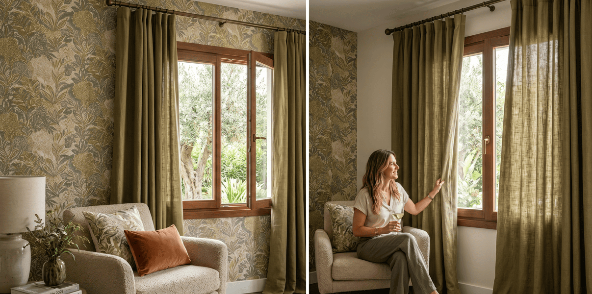 Cortinas y papel pintado: tendencias y consejos de decoración 2026